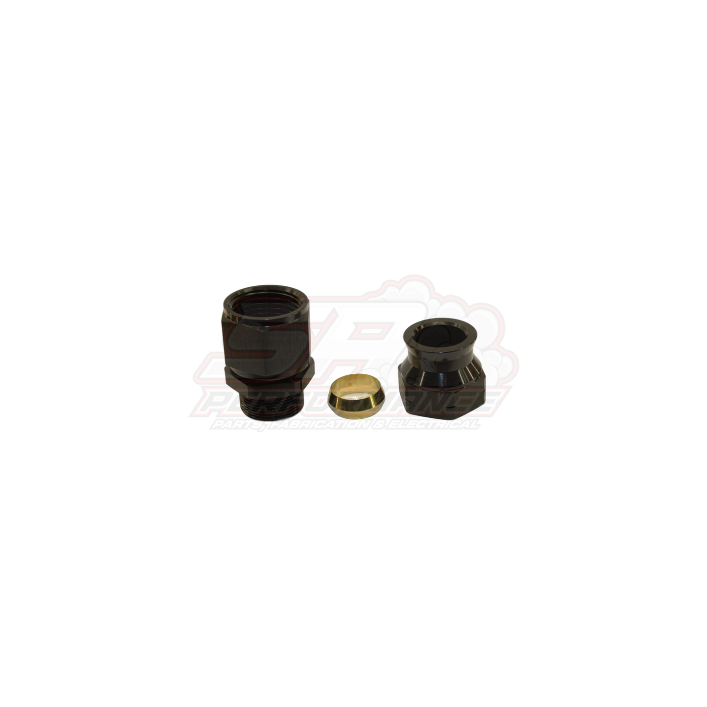 AN12 Female Flare to 3/4" Hardline Tube Adapter