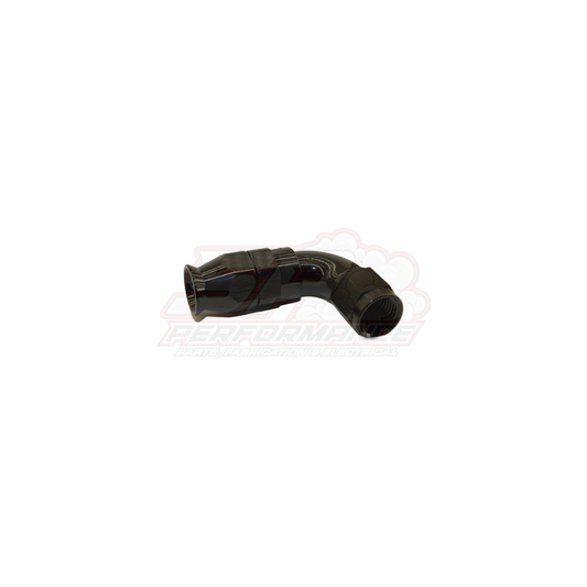 AN6 90° Full Flow PTFE Teflon Hose End