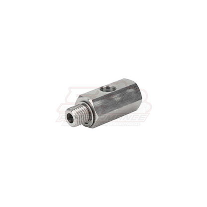 Stainless Steel Oil Pressure Tee Adapter - M12×1.5 to 1/8" NPT