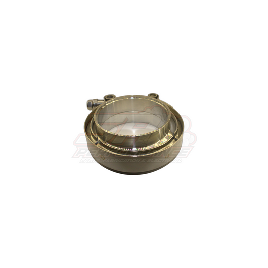 3" V-Band Clamp & Stainless Steel Flange Kit (76mm) Turbo Exhaust Intake