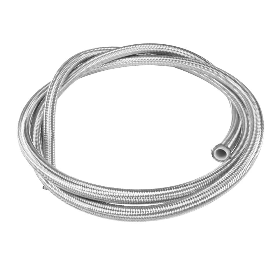 AN10 200 Series PTFE Teflon Stainless Steel Braided Hose Per Metre