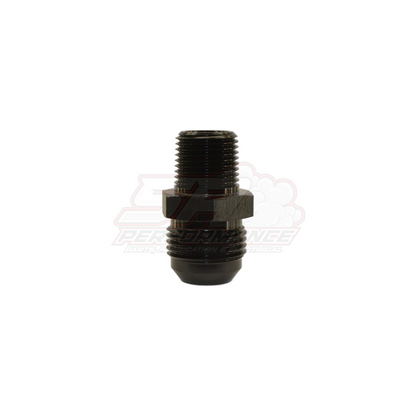 AN12 Male Flare to 1/2" Male NPT Straight Adapter