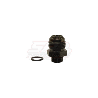 AN12 Male Flare to ORB-8 Male Straight Adapter