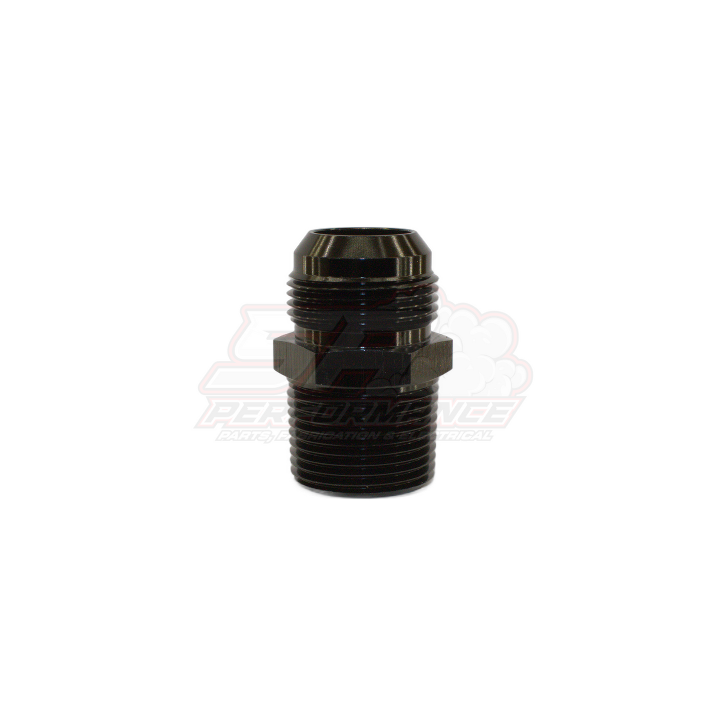 AN16 Male Flare to 1" Male NPT Straight Adapter
