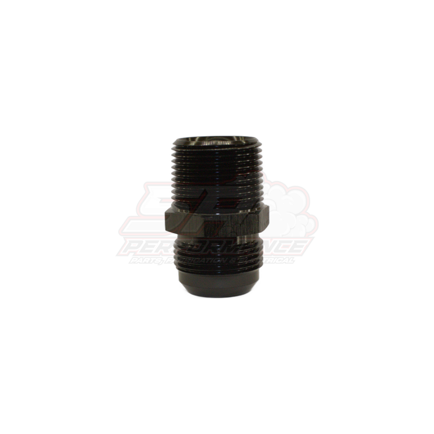 AN16 Male Flare to 1" Male NPT Straight Adapter