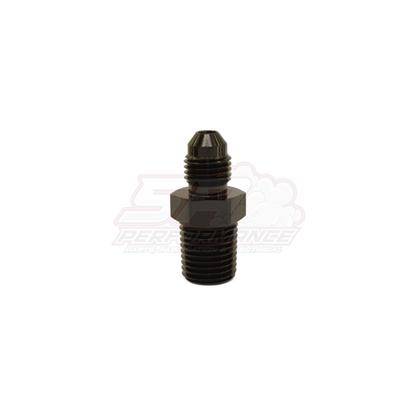 AN4 Male Flare to 1/4" Male NPT Straight Adapter