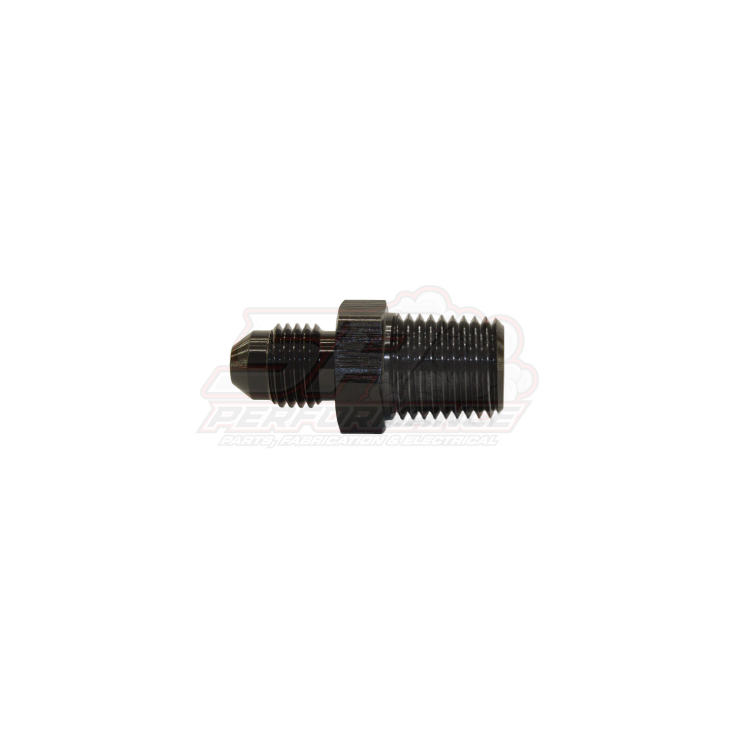 AN4 Male Flare to 1/4" Male NPT Straight Adapter