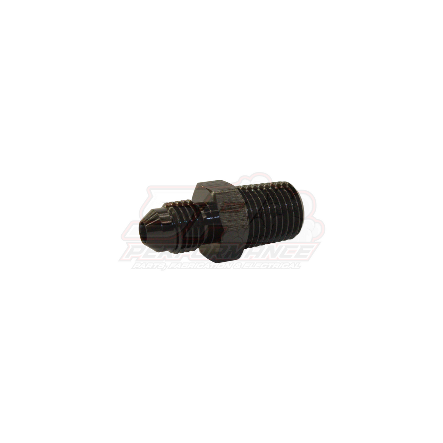 AN4 Male Flare to 1/4" Male NPT Straight Adapter