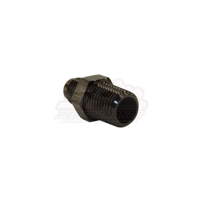 AN4 Male Flare to 1/4" Male NPT Straight Adapter