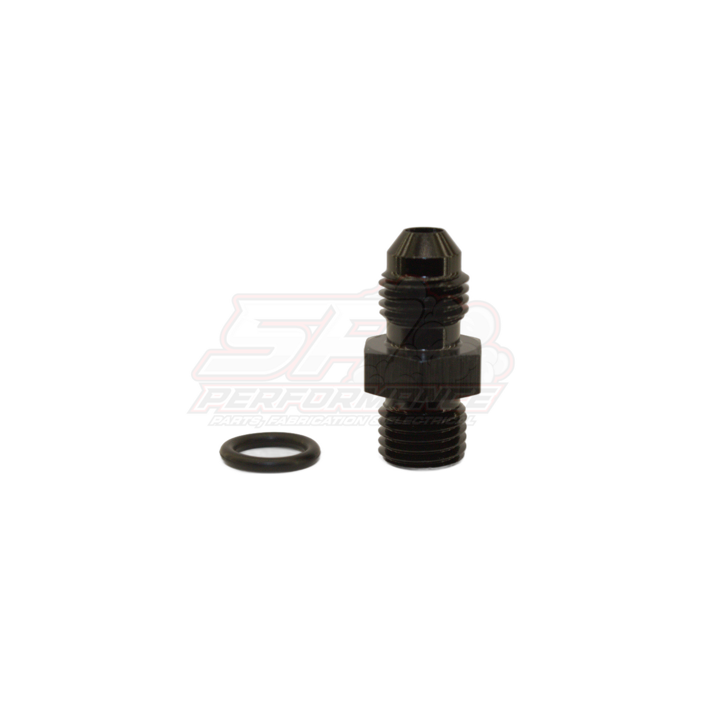 AN4 Male Flare to ORB-4 Male Straight Adapter