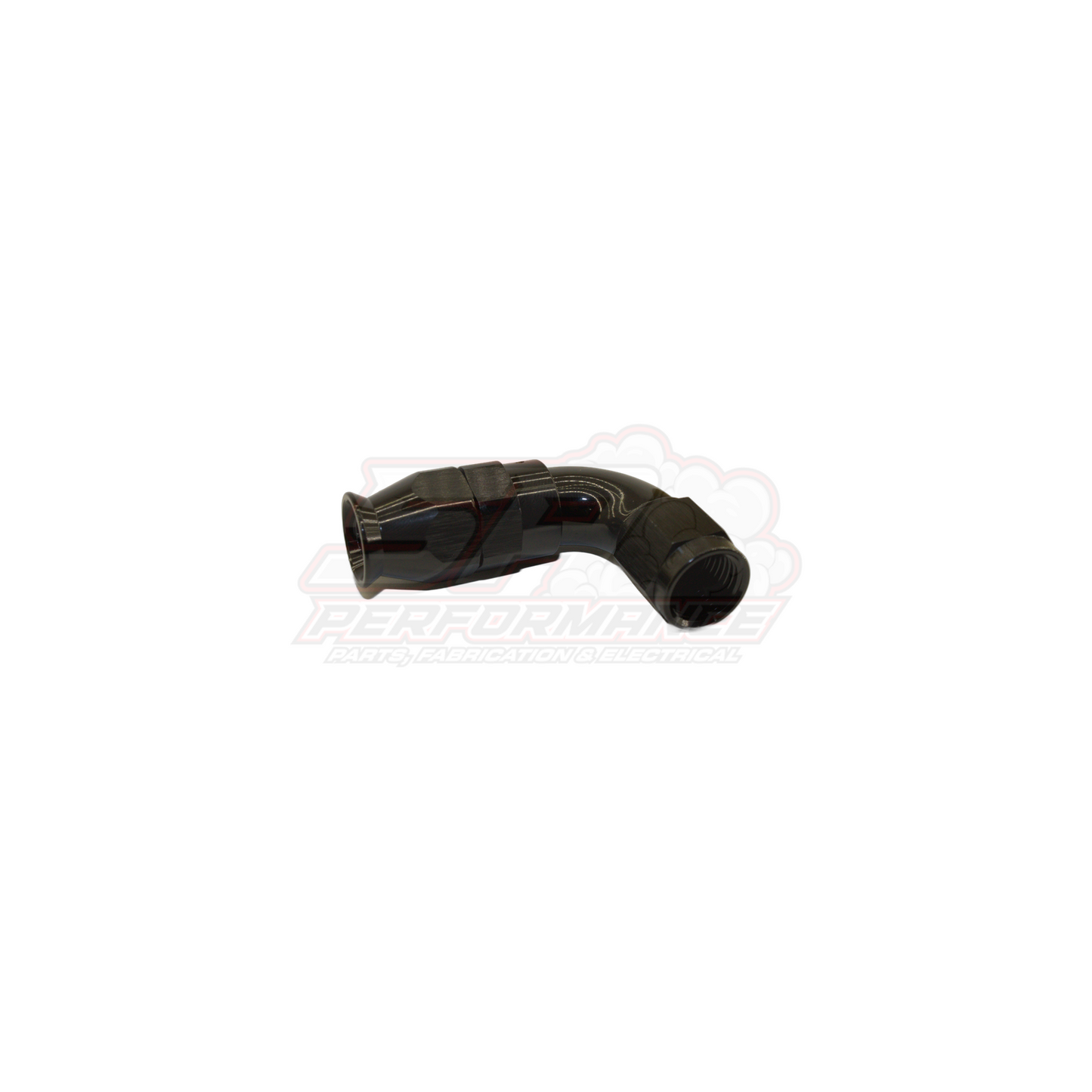 AN6 90° Full Flow PTFE Teflon Hose End