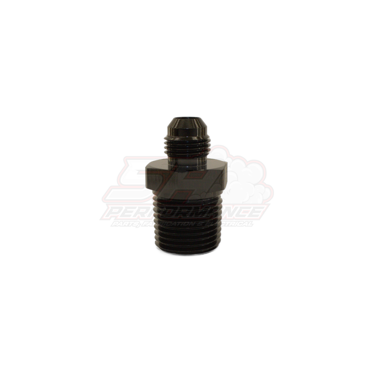 AN6 Male Flare to 1/2" Male NPT Straight Adapter