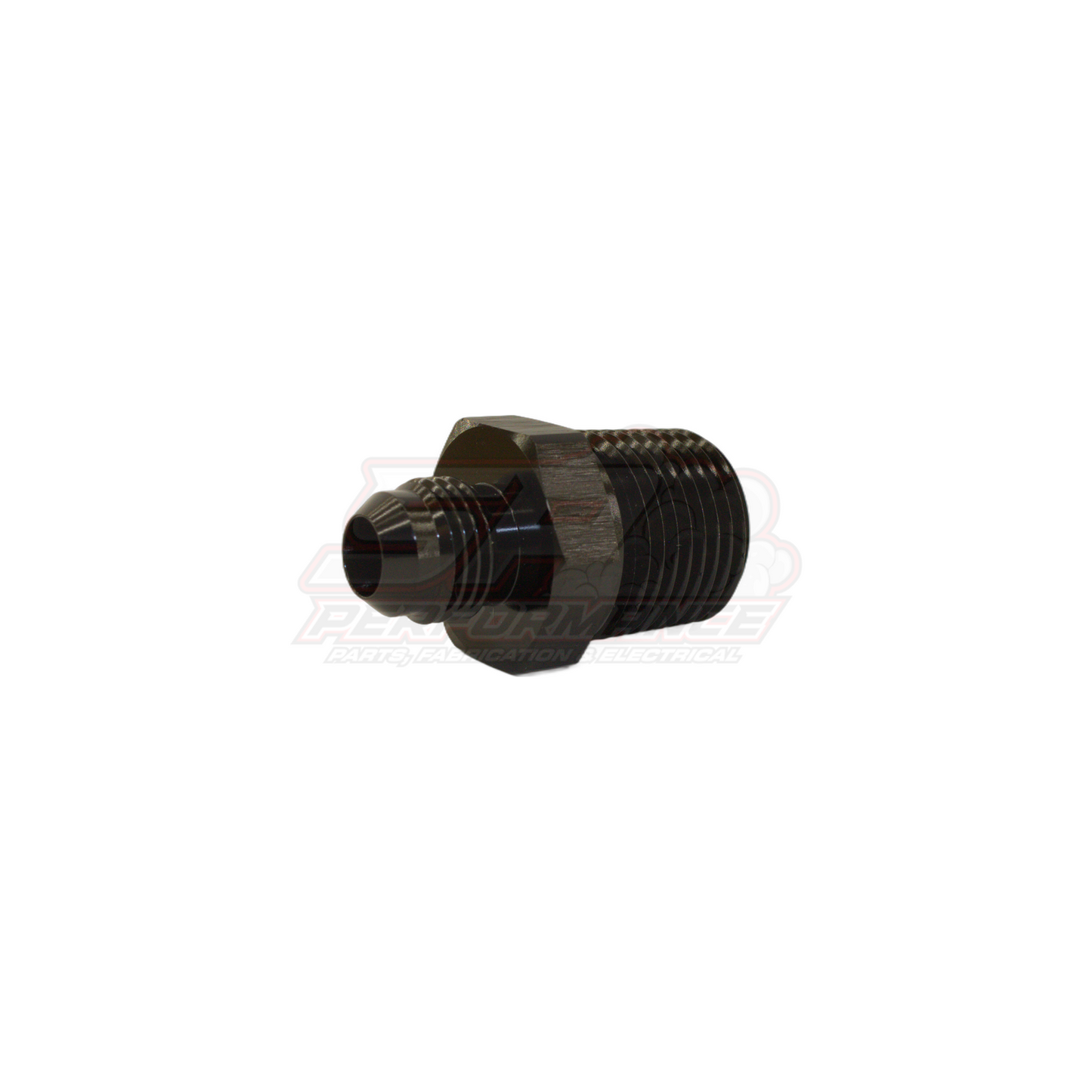 AN6 Male Flare to 1/2" Male NPT Straight Adapter