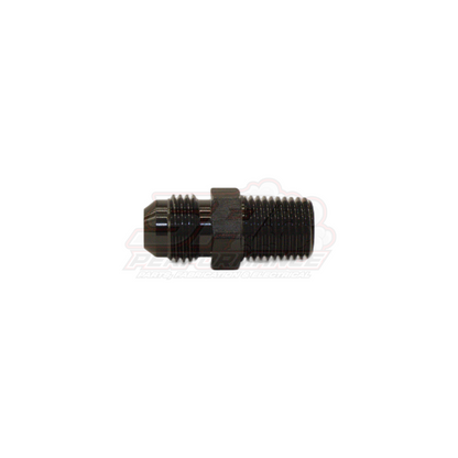 AN6 Male Flare to 1/4" Male NPT Straight Adapter