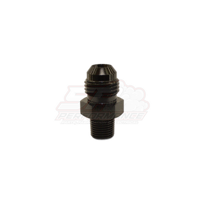 AN6 Male Flare to 1/8" Male NPT Straight Adapter