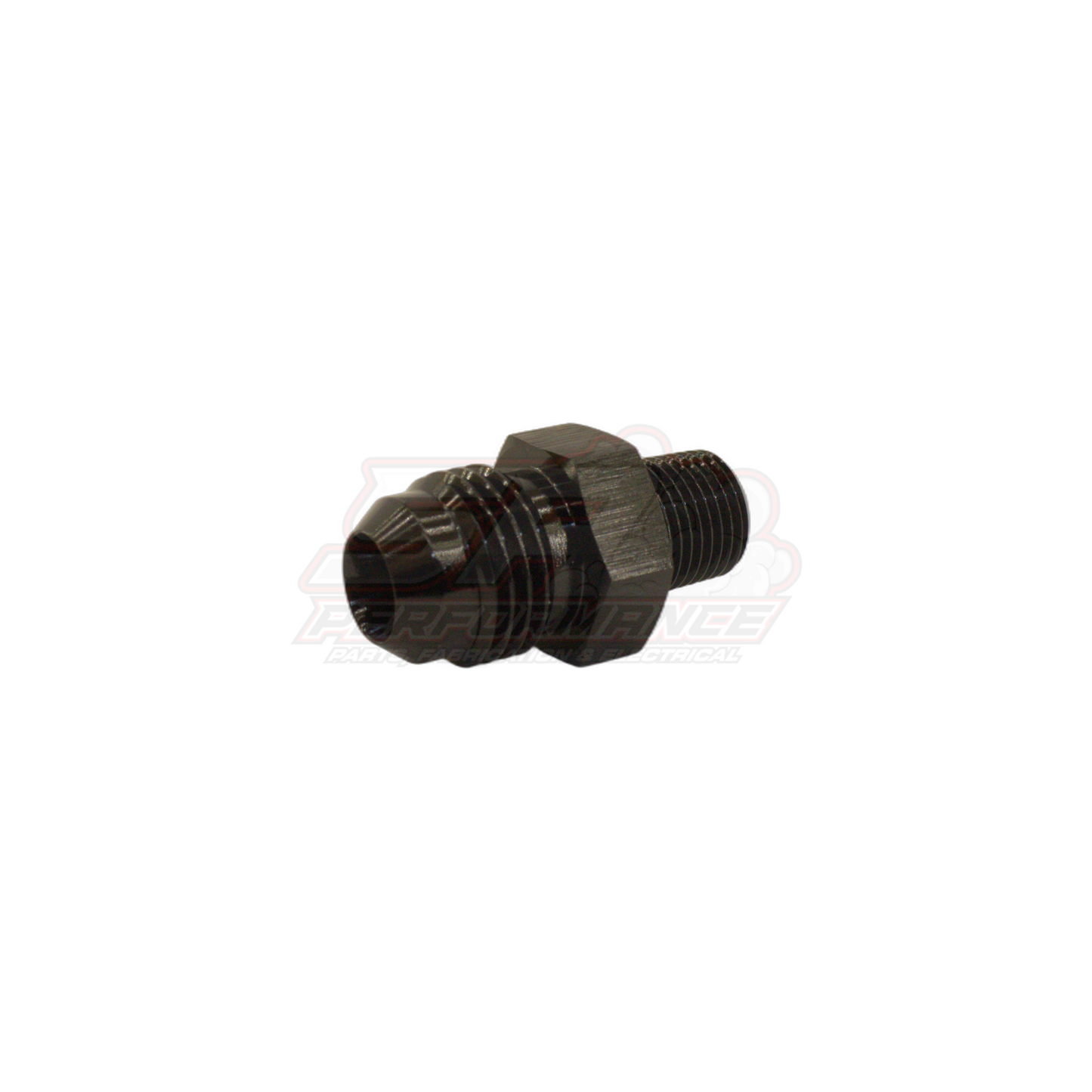AN6 Male Flare to 1/8" Male NPT Straight Adapter