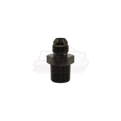 AN6 Male Flare to 3/8" Male NPT Straight Adapter
