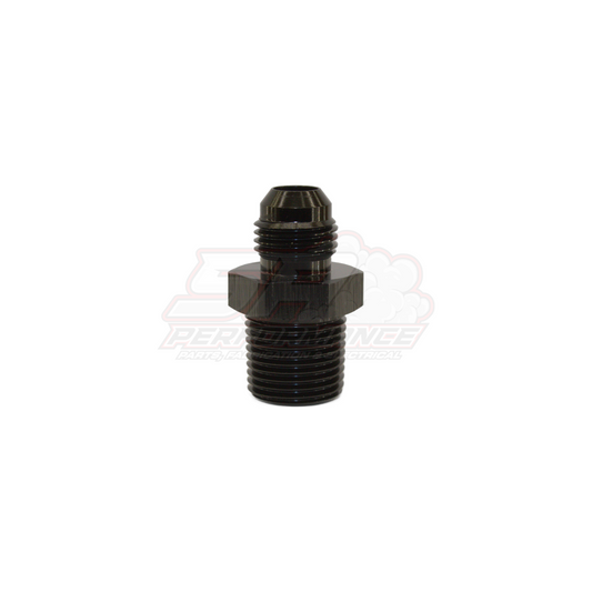 AN6 Male Flare to 3/8" Male NPT Straight Adapter