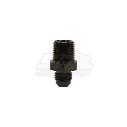 AN6 Male Flare to 3/8" Male NPT Straight Adapter