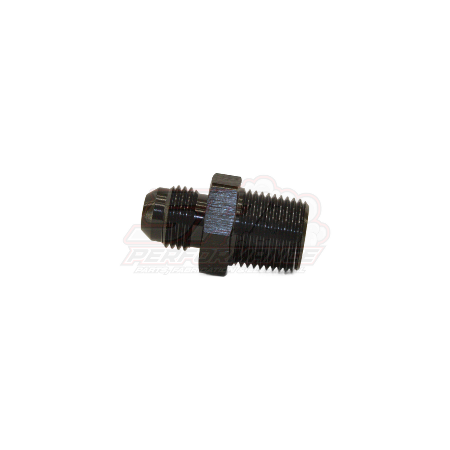 AN6 Male Flare to 3/8" Male NPT Straight Adapter