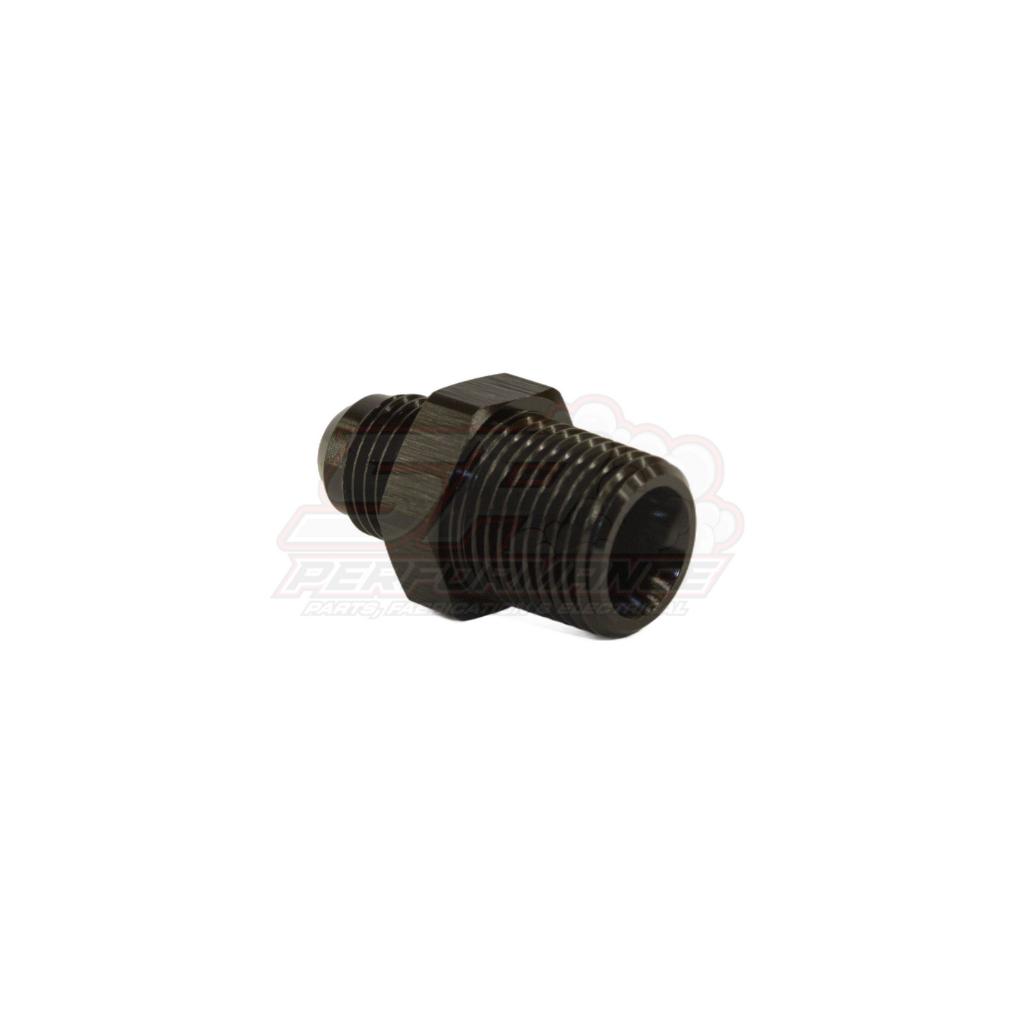 AN6 Male Flare to 3/8" Male NPT Straight Adapter