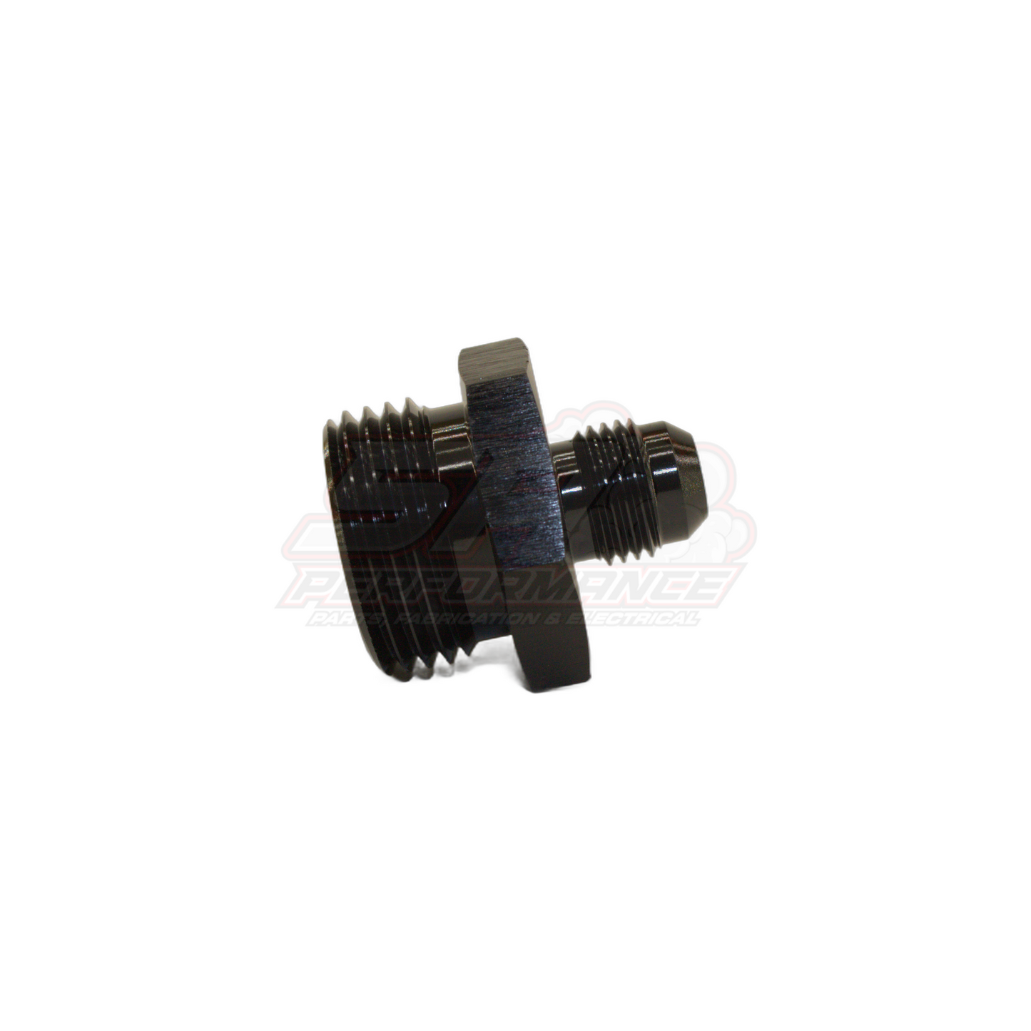 AN6 Male Flare to ORB-12 Male Straight Adapter