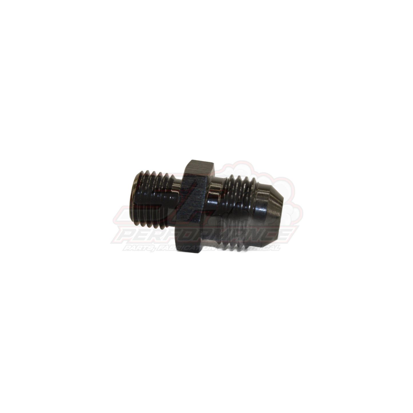AN6 Male Flare to ORB-4 Male Straight Adapter
