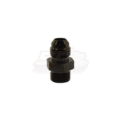 AN6 Male Flare to ORB-6 Male Straight Adapter