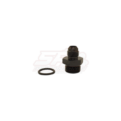 AN6 Male Flare to ORB-8 Male Straight Adapter