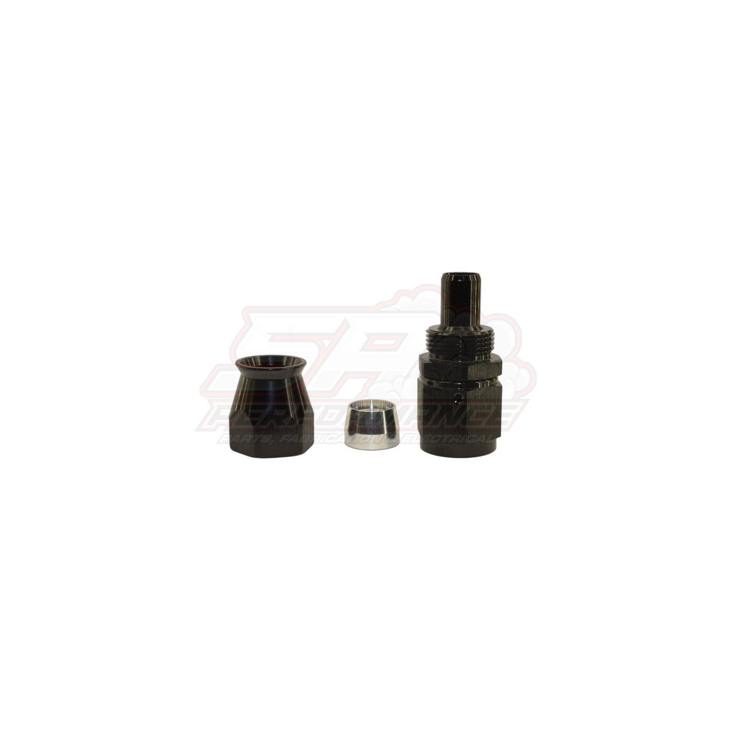 AN6 Straight Full Flow PTFE Teflon Hose End
