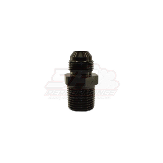AN8 Male Flare to 1/2" Male NPT Straight Adapter