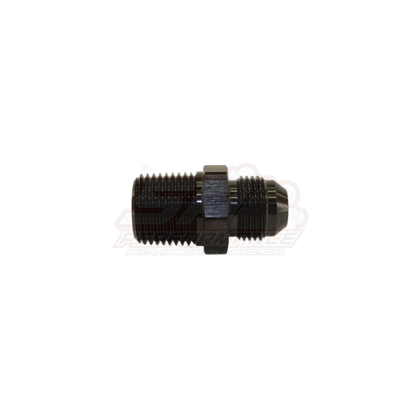 AN8 Male Flare to 1/2" Male NPT Straight Adapter