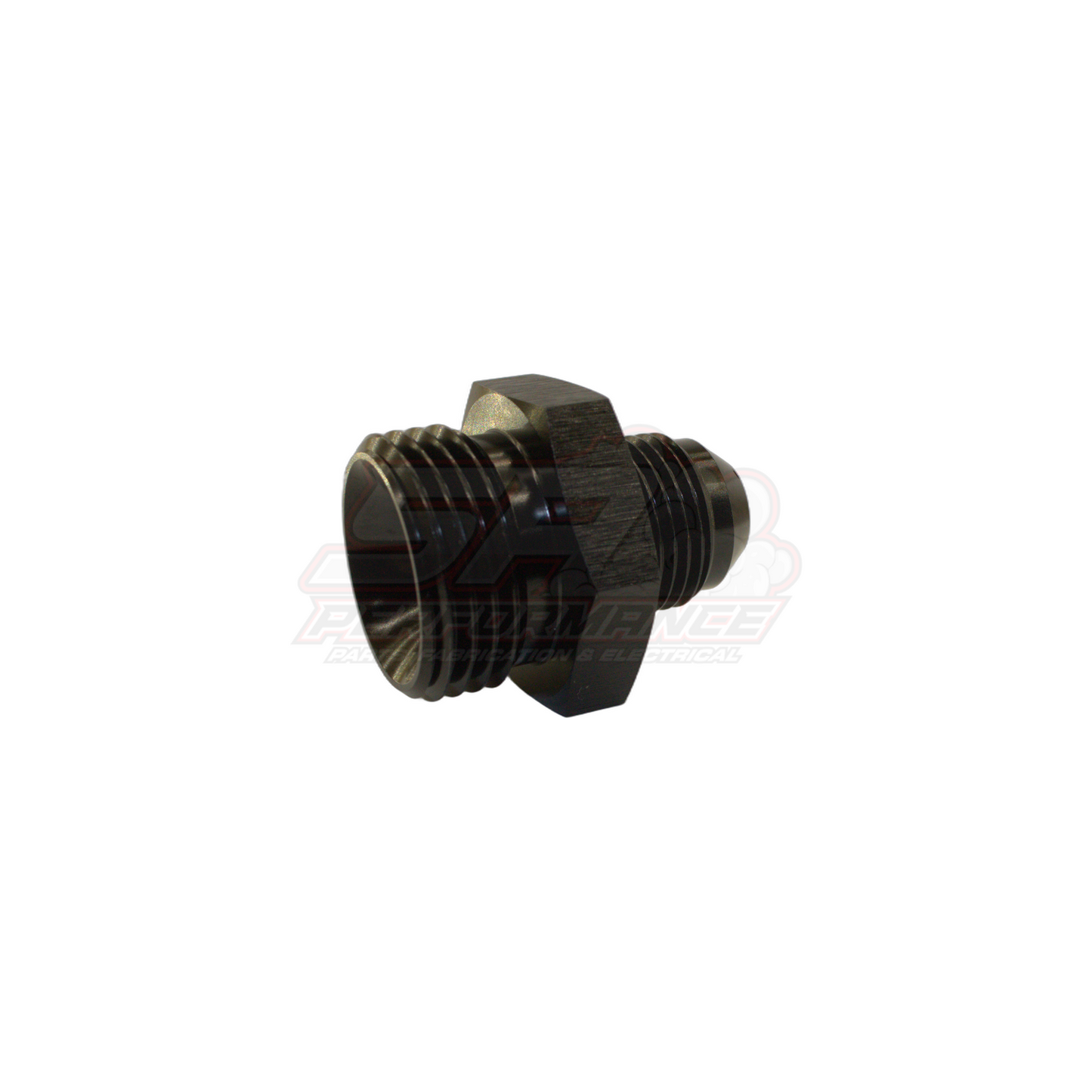 AN8 Male Flare to ORB-12 Male Straight Adapter