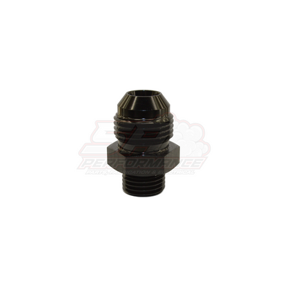 AN8 Male Flare to ORB-6 Male Straight Adapter