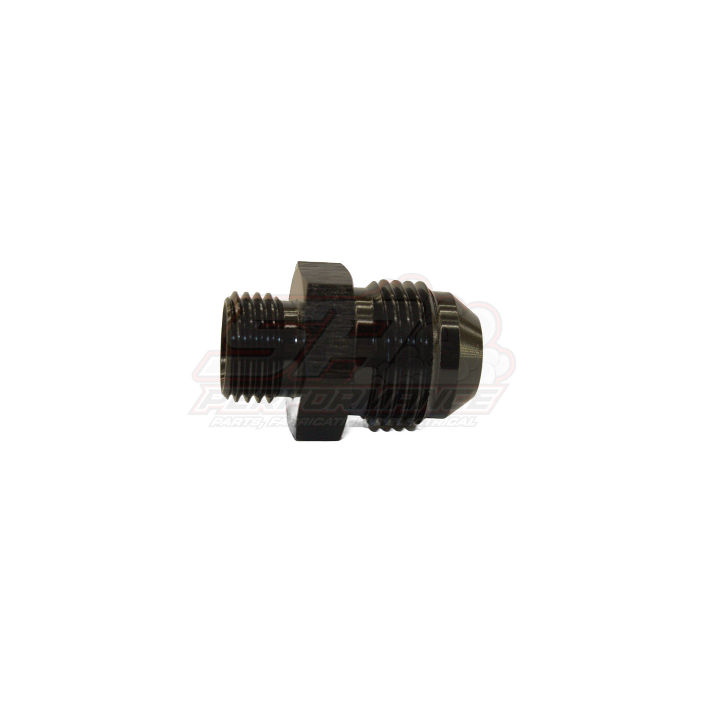 AN8 Male Flare to ORB-6 Male Straight Adapter