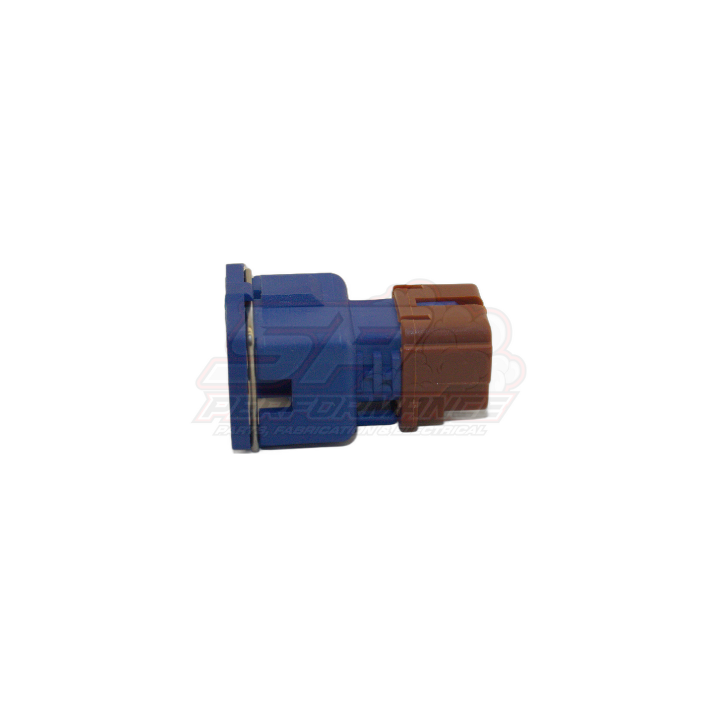 Bosch Style 2 Pin Blue Connector "Offset Far Left Guide"