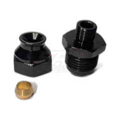 AN10 Female to 5/16" Hardline Adapter Straight